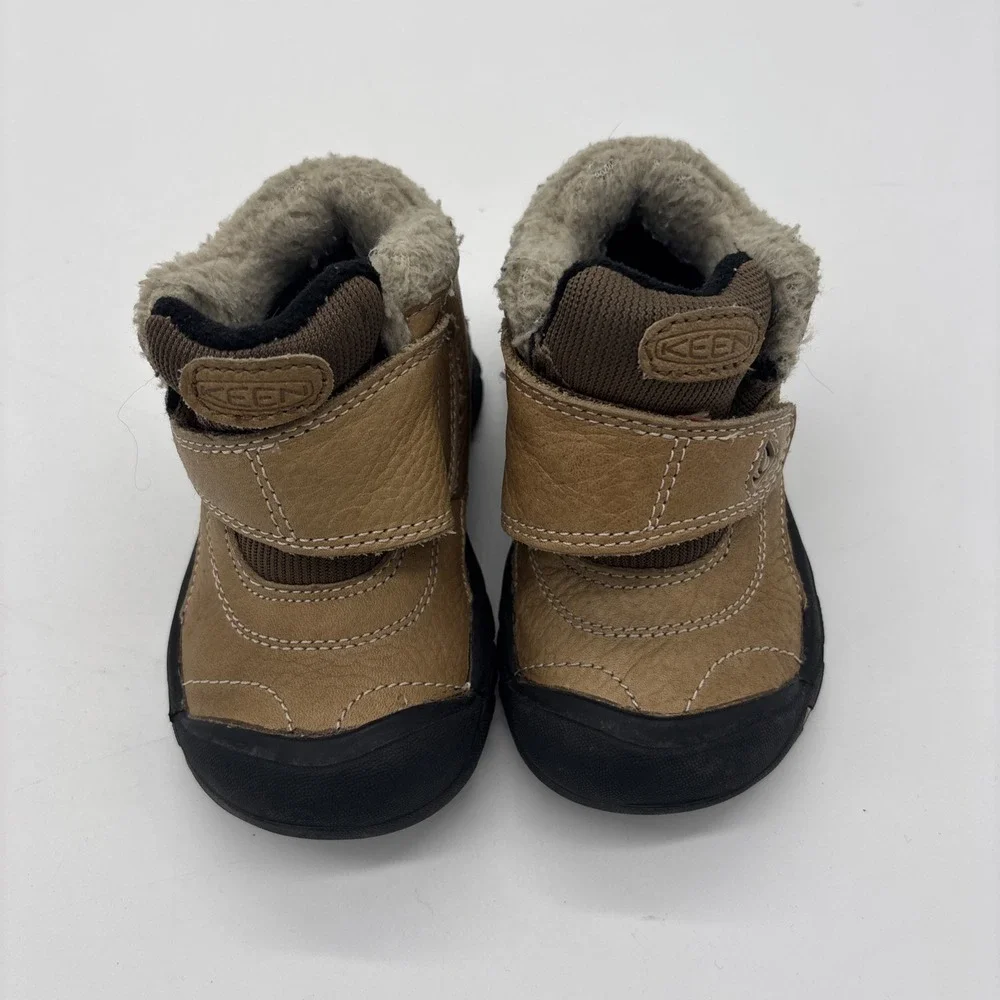 Keen Kids Kooteney Brown Hiking Boots baby Size 8